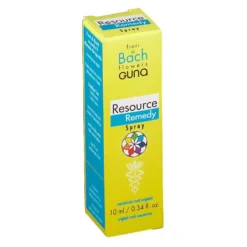 Guna Resource Remedy Spray - Rimedio ai fiori di Bach per il rilassamento e la calma, 10 ml