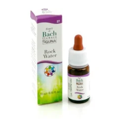 Guna Rock Water - Essenza di fiori di Bach in gocce per la disciplina e la duttilità, 10 ml