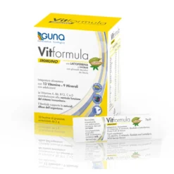 Guna Vitformula Immuno - Integratore alimentare per le difese immunitarie, 30 bustine da 2 g