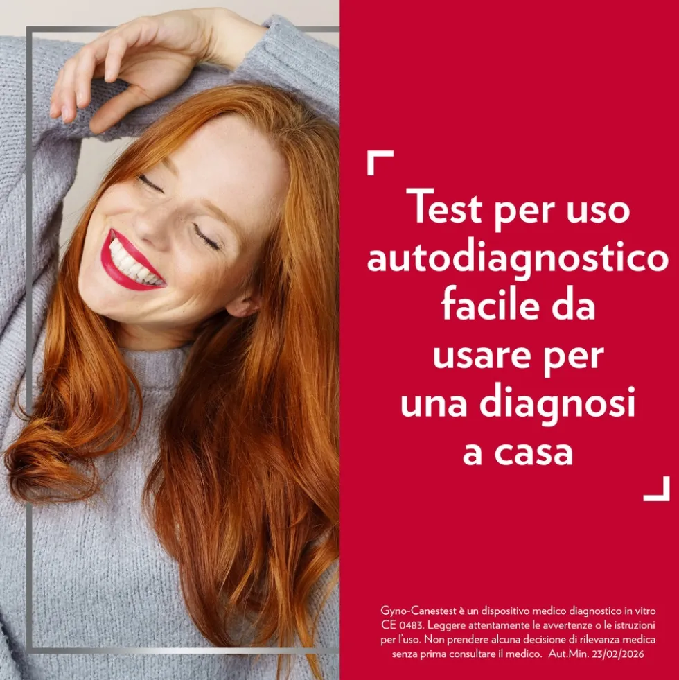 Gyno-Canesten Gyno-Canestest - Autotest vaginale per la diagnosi delle infezioni, 1 tampone