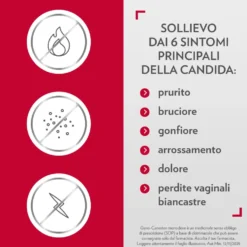 Gynocanesten Mono Trattamento Infezioni Vaginali e Organi Genitali Femminili Esterni da Candida, 1 Capsula Vaginale Monodose + Applicatore