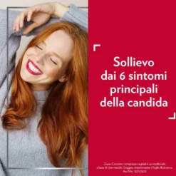 Gynocanesten per Candida Prurito Bruciore Intimo Perdite Infezioni Vaginali, 12 Compresse Vaginali