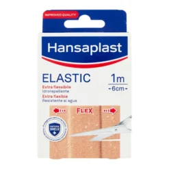 Hansaplast Elastic - Cerotto Extra Flessibile 1m x 6cm, 10 cerotti