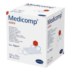 Hartmann Medicomp Extra Compresse in TNT 7,5 x 7,5 cm, 25 bustine da 2 garze