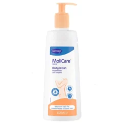 Hartmann MoliCare Skin fluido idratante - Emulsione idratante per la pelle irritata, 500 ml