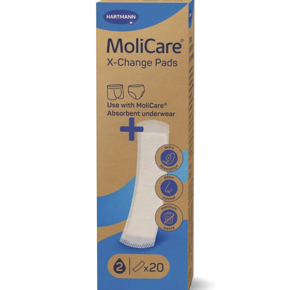 Hartmann MoliCare X-Change Pads Assorbenti Monouso, 20 assorbenti