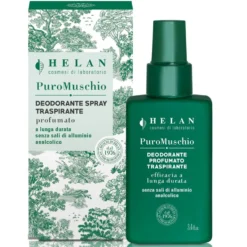 Helan Puro Muschio Deodorante Profumato Traspirante in Spray, 100ml