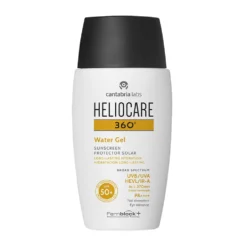Heliocare 360° Water Gel SPF50+ - Gel solare viso per la fotoprotezione e l'idratazione, 50 ml