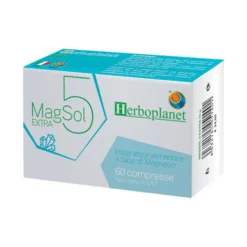 Herboplanet Magsol 5 Extra Integratore Alimentare, 60 Compresse
