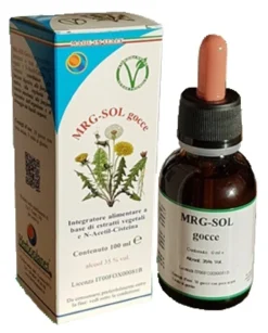 Herboplanet Mrg-sol - Integratore in gocce per la funzione digestiva epatica e depurativa, 100 ml