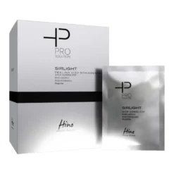 Hino Sirlight - Salviettine per il peeling del viso ad azione schiarente, 20 bustine monodose