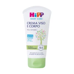 HiPP Baby Care - Crema Viso e Corpo per Pelli Sensibili, 75ml
