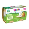HiPP Omogeneizzato pera e yogurt Merenda biologica per lo svezzamento dal 5° mese, 2 vasetti da 125 g