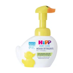 HiPP Paperella Fun - Mousse detergente per la pelle sensibile dei bambini, 250 ml