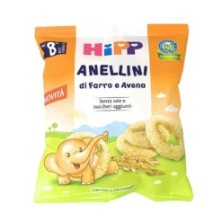 Hipp Snack Anellini Di Farro E Avena, 30g