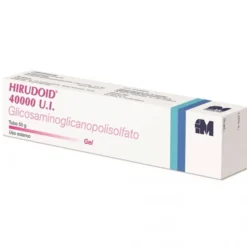 Hirudoid 40000Ui Glicosaminoglicanopolisolfato Gel per Tromboflebite Flebite Edema Varicosi Ematoma, 50g