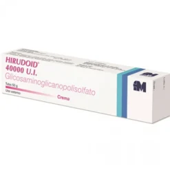 Hirudoid 40000Ui Glicosaminoglicanopolisolfato Crema per Tromboflebite Flebite Edema Varicosi Ematoma, 50g