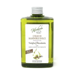 Huilerie Olio di Mandorle Dolci al profumo di Vaniglia e Macadamia, 300ml