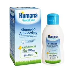 Humana BabyCare shampoo anti-lacrime - Shampoo per la pulizia delicata dei capelli, 200 ml