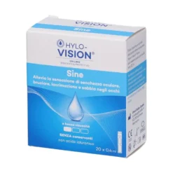 Hylo-Vision Sine Collirio Idratante e Protettivo, 20 flaconcini