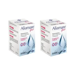 IBSA Aliamare Iper - Soluzione ipertonica sterile per l'igiene nasale, 25+25 flaconcini da 5 ml