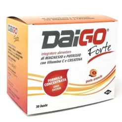 Ibsa Daigo Forte - Integratore di magnesio e potassio per stanchezza e affaticamento, 30 bustine