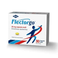 IBSA Flectorgo 25mg Diclofenac Epolamina Antidolorifico, 30 Capsule Molli