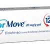 IBSA FlectorMove 20 mg/g - Gel antinfiammatorio per le contusioni e i dolori muscolari, 100 g