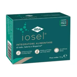 IBSA Iosel Integratore Alimentare per la Tiroide, 30 Capsule molli