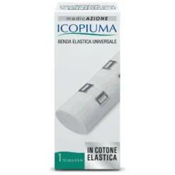 Icopiuma Benda Elastica Universale 12cm x 4,5m, 1 pezzo