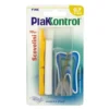 Ideco Plakkontrol - Scovolino con Manico Intercambiabile 0.7mm, 10 Pezzi