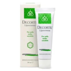 IDI Farmaceutici Decortil Lipocrema Crema Emolliente Pelle Molto Sensibile, 50ml