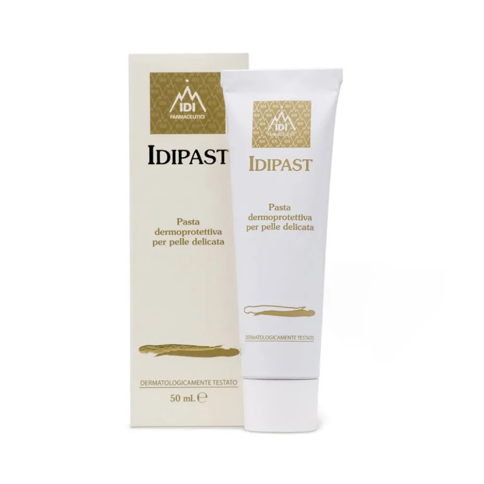 IDI Farmaceutici Idipast - Pasta Protettiva all'Ossido di Zinco Emolliente, 50ml