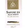 Idi Farmaceutici Sapone allo zolfo - Sapone non sapone per le pelli grasse e impure, 100 g