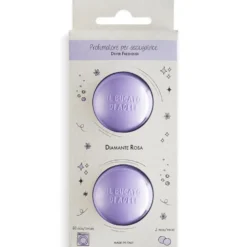 Il Bucato di Adele Diamante Rosa Profumatore riutilizzabile per l'asciugatrice, 2 x 45g