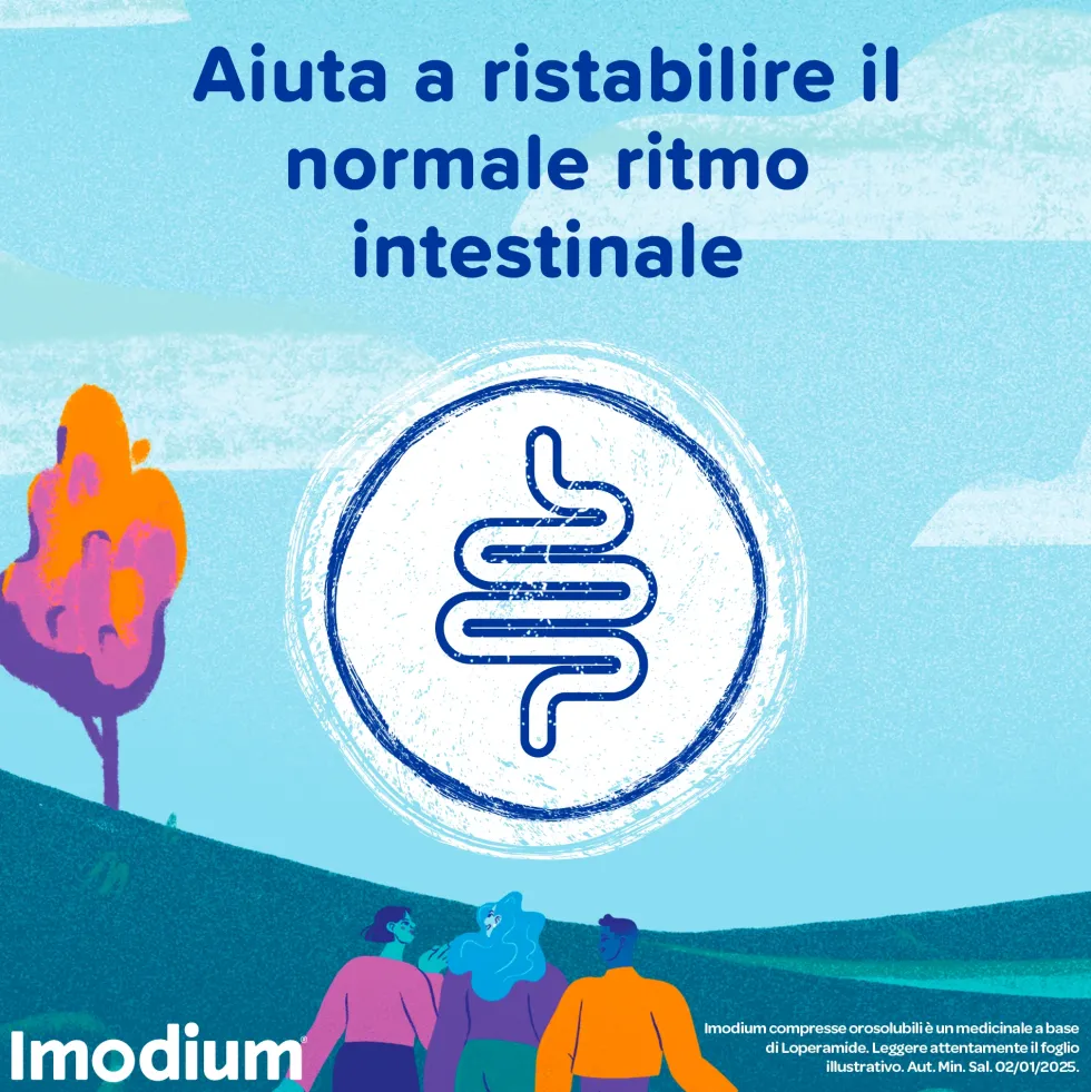 Imodium Diarrea Acuta, 12 Compresse Orosolubili