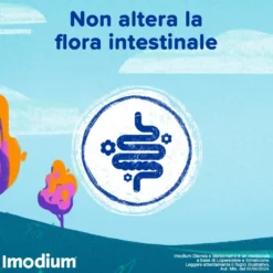 Imodium Diarrea e Meteorismo, 12 Compresse