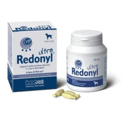 Innovet Redonyl Ultra 150 mg Cane Gatto +12Kg Perdita del Pelo, 60 Capsule