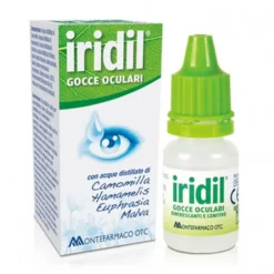 Iridil Gocce Oculari - Soluzione oftalmica lenitiva e rinfrescante per la secchezza, 10 ml