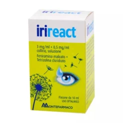 Irireact 3 Mg/Ml + 0,5 Mg/Ml Collirio Soluzione 1 Flacone Contagocce In Ldpe Da 10 Ml