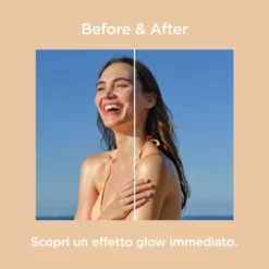 ISDIN Fotoprotector - Body Glow SPF30 Protezione Solare Corpo Leggera Illuminante, 200ml