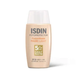 ISDIN Fotoprotector - Fusion Water Magic Light SPF50 Protezione Solare Viso Colorata, 50ml