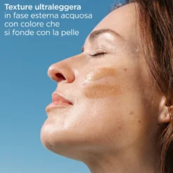 Isdin Fotoprotector Fusion Water Magic Repair Color SPF 50 - Solare colorato per il viso, 50 ml