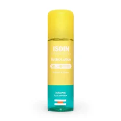 Isdin Fotoprotector Hydrolotion SPF 50 - Spray solare bifasico idratante e detossinante, 200 ml