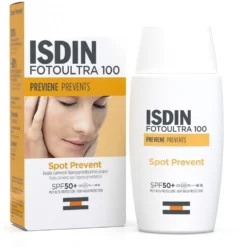 ISDIN FotoUltra Spot Prevent SPF50+ Solare viso per la prevenzione delle macchie, 50 ml