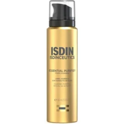 Isdin Isdinceutics Essential Purifier - Mousse detergente viso per rimuovere le impurità, 150 ml