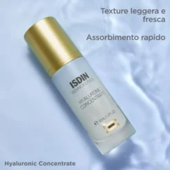 ISDIN Isdinceutics Hyaluronic Concentrato Siero Leggero Ultraidratante con Acido Ialuronico, 30ml