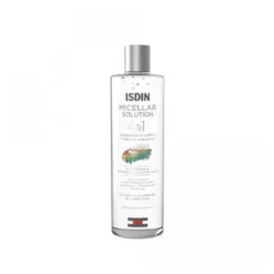 ISDIN Soluzione Micellare 4 in 1 - Acqua micellare per struccare e idratare il viso, 400 ml