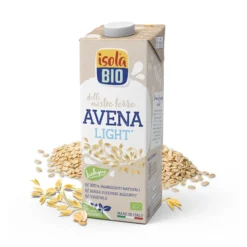 Isola Bio Avena Light - Bevanda vegetale all'avena senza zuccheri aggiunti, 1 litro
