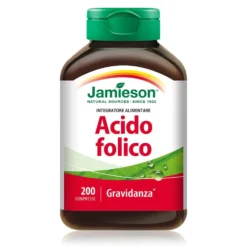 Jamieson Acido Folico Integratore Gravidanza, 200 Compresse